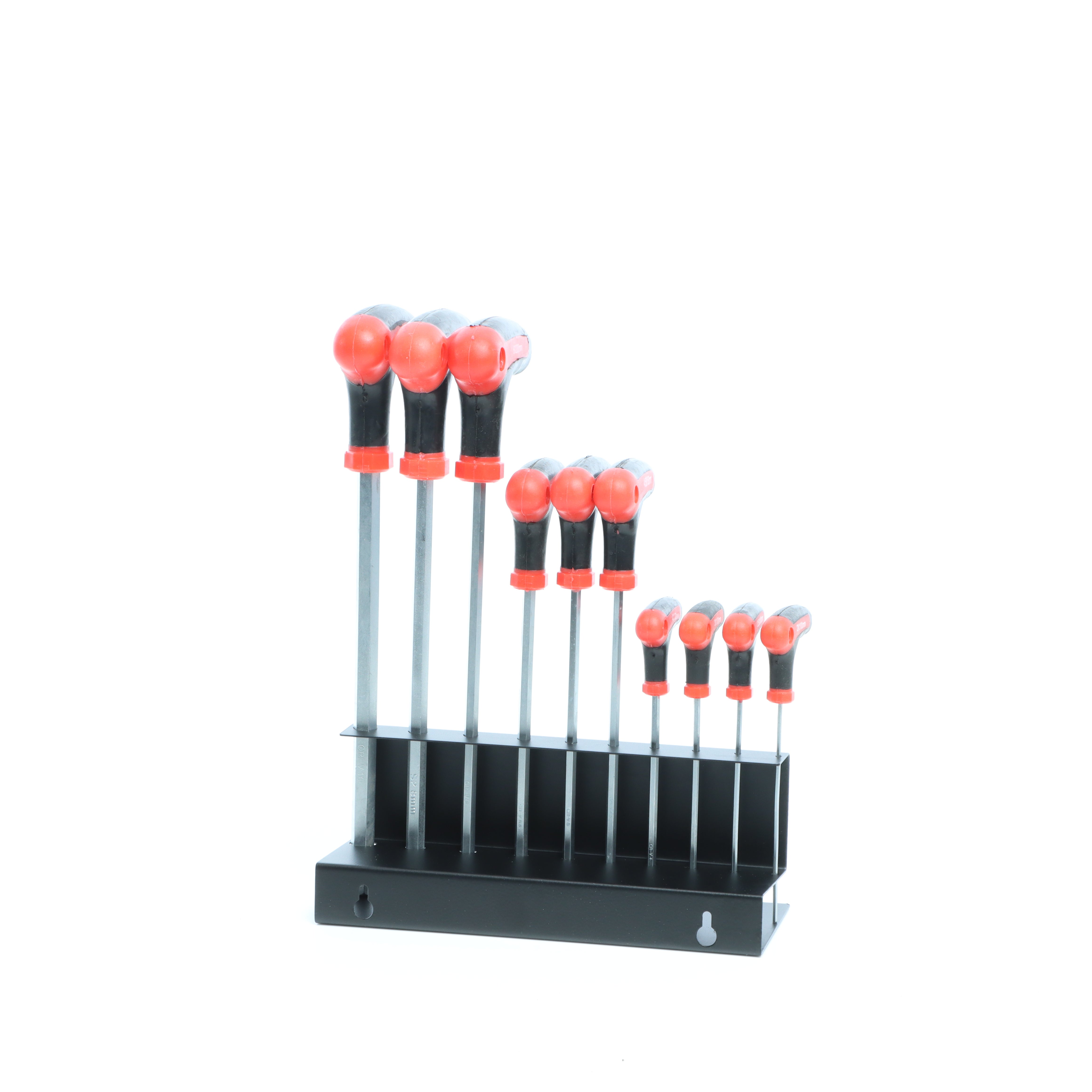 Jeu de Clés hexagonales Mâle avec Support Clé Allen à Six pans Poignées en forme de T Kit 11 pièces - 5