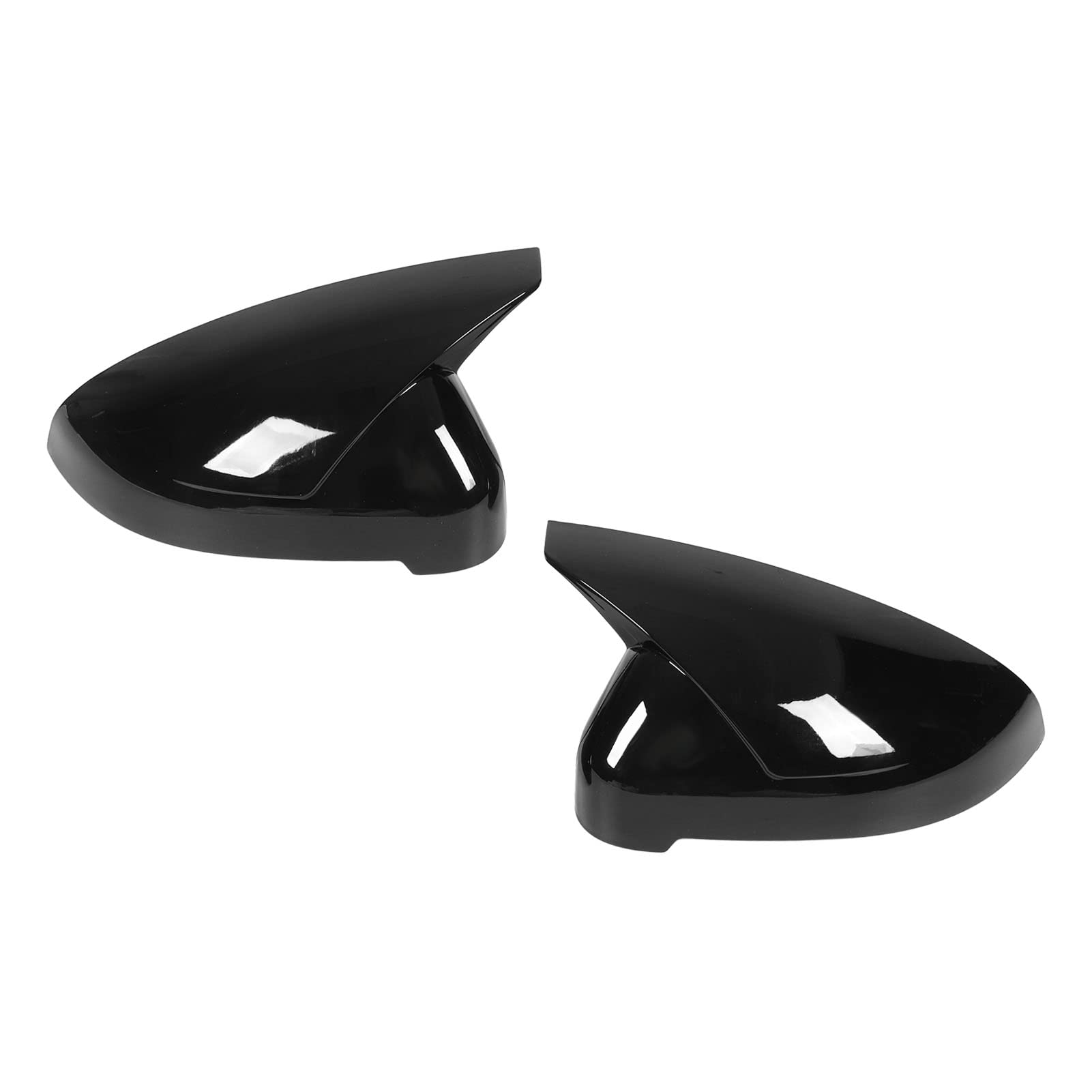 Copri specchietti retrovisori laterali stile clacson, copri specchietti retrovisori laterali per S4 RS4 B9 2015-2019 (nero lucido) - 6