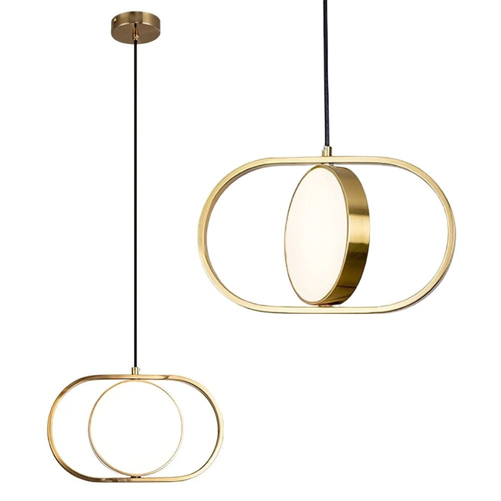Lampa Sufitowa Wisząca Led Toolight Led App1555-Cp Złoty