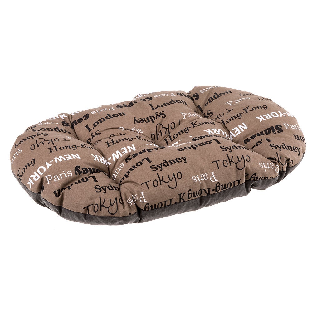 Cama Oval Para Perros – Colchón Y Cojín Con Funda Extraíble (Tallas M A XXL) – Hobbydog