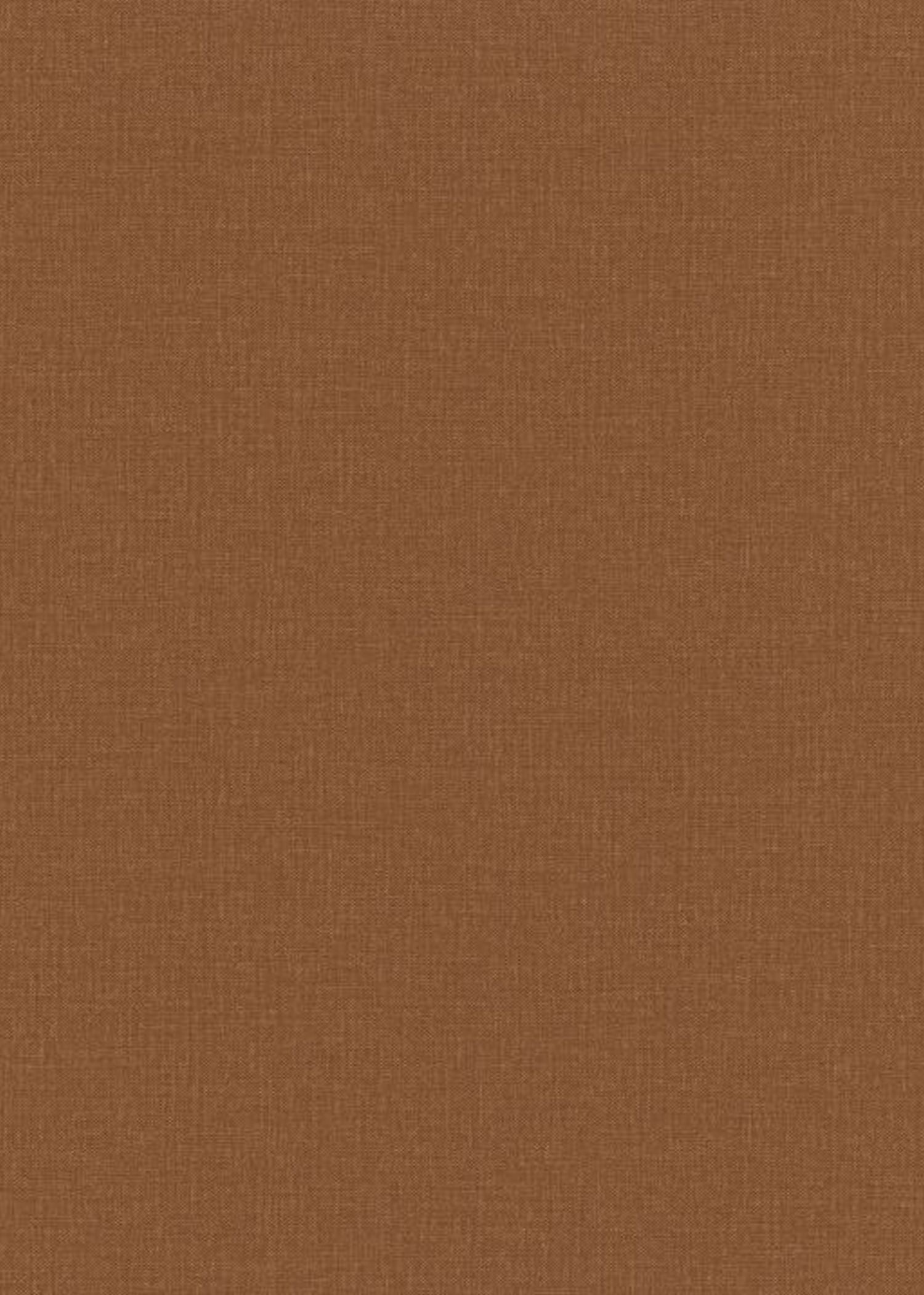 Tapeta lniana tekstura terakota - 53 cm x 10.05 m - ERISMANN