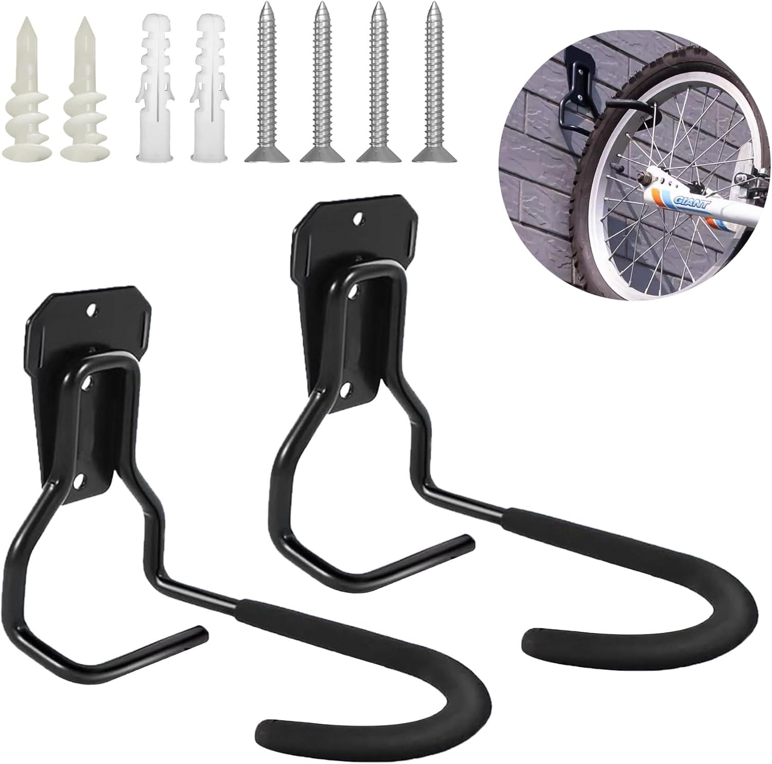 Lot De 2 Supports De Guidon De Réparation De Vélo Avec Boucle Fixe Pour