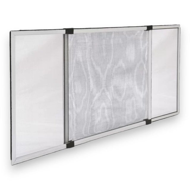 Panel mosquitera extensible plata para exterior e interior - Tamaño 70x100 cm