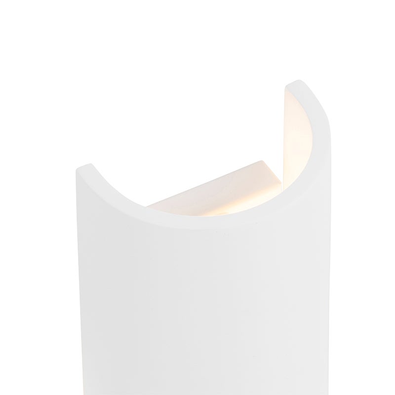 Lampada da parete smart bianca rotonda con Wifi G9 - Colja Novo - 4