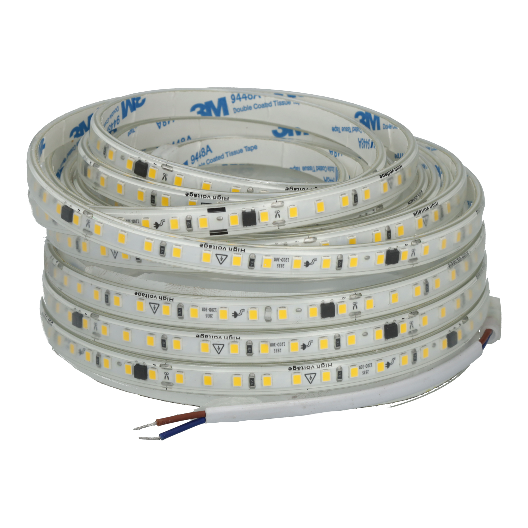 Jandei Striscia led 220V senza bisogno di raddrizzatore. Taglio 10cm 12W/m 4200K Bobina 5m IP65 - 5