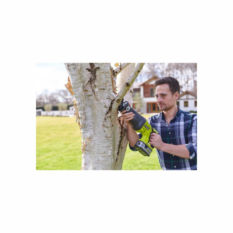 Pack RYOBI Scie sabre R18RS-0 - 18V One+ - 1 Batterie 2.0Ah - 1 Chargeur rapide - 2