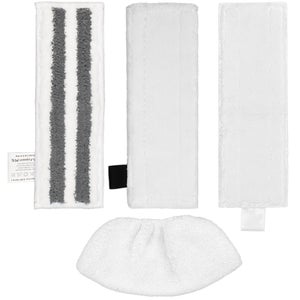 Lot De 12 Bonnette Nettoyeur Vapeur Pour Karcher Easy Fix SC2, SC3,SC4 Bonnettes Lingettes De Rechange Chiffons En Microfibre Lingettes Remplacement Pour Le Nettoyeur à Vapeur Serpillere Balai Vapeur