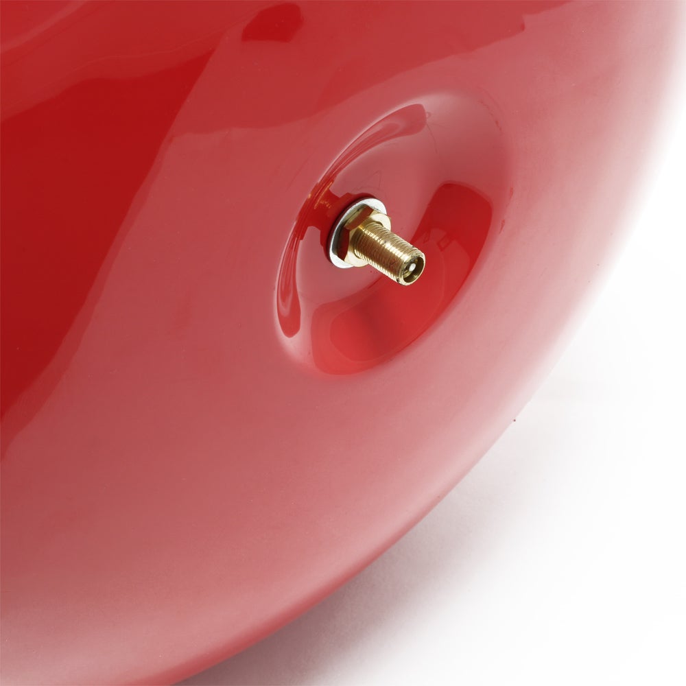 Wiltec Vaso de expansión de 100 litros, vaso de membrana de EPDM vertical para instalaciones de agua domésticas y sistemas de aumento de presión - 5