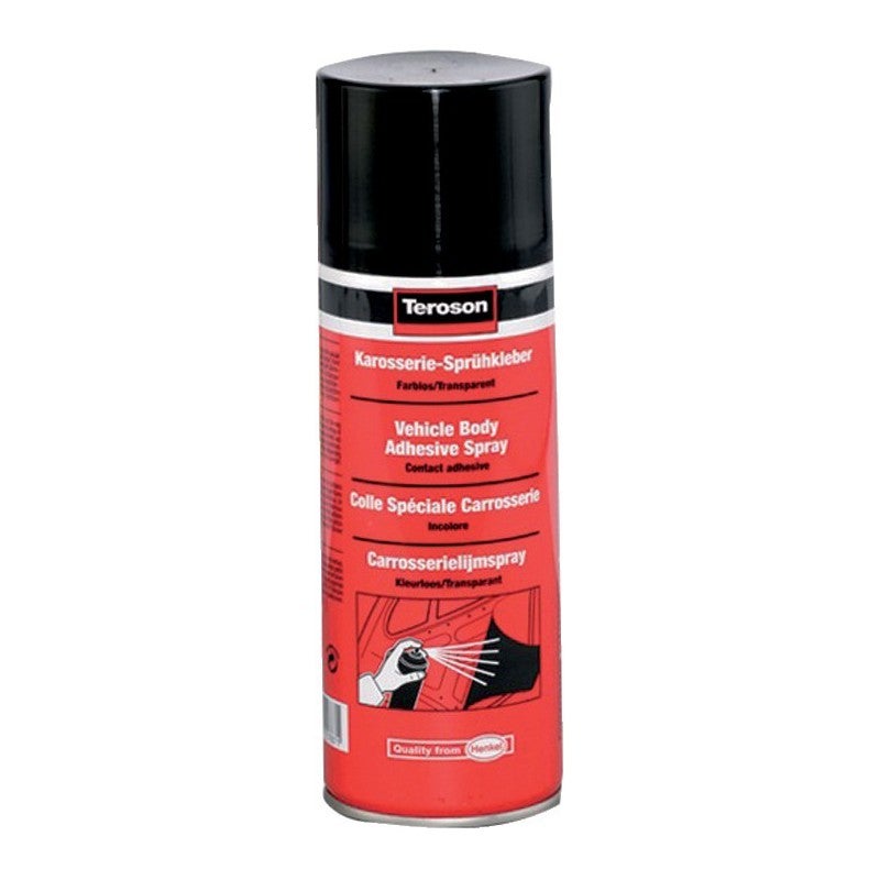 Teroson 860240 Adesivo Spray 400 Ml - Per Tessuti, Pelle, Cartone E Schiume, Con Ugello Regolabile - 5