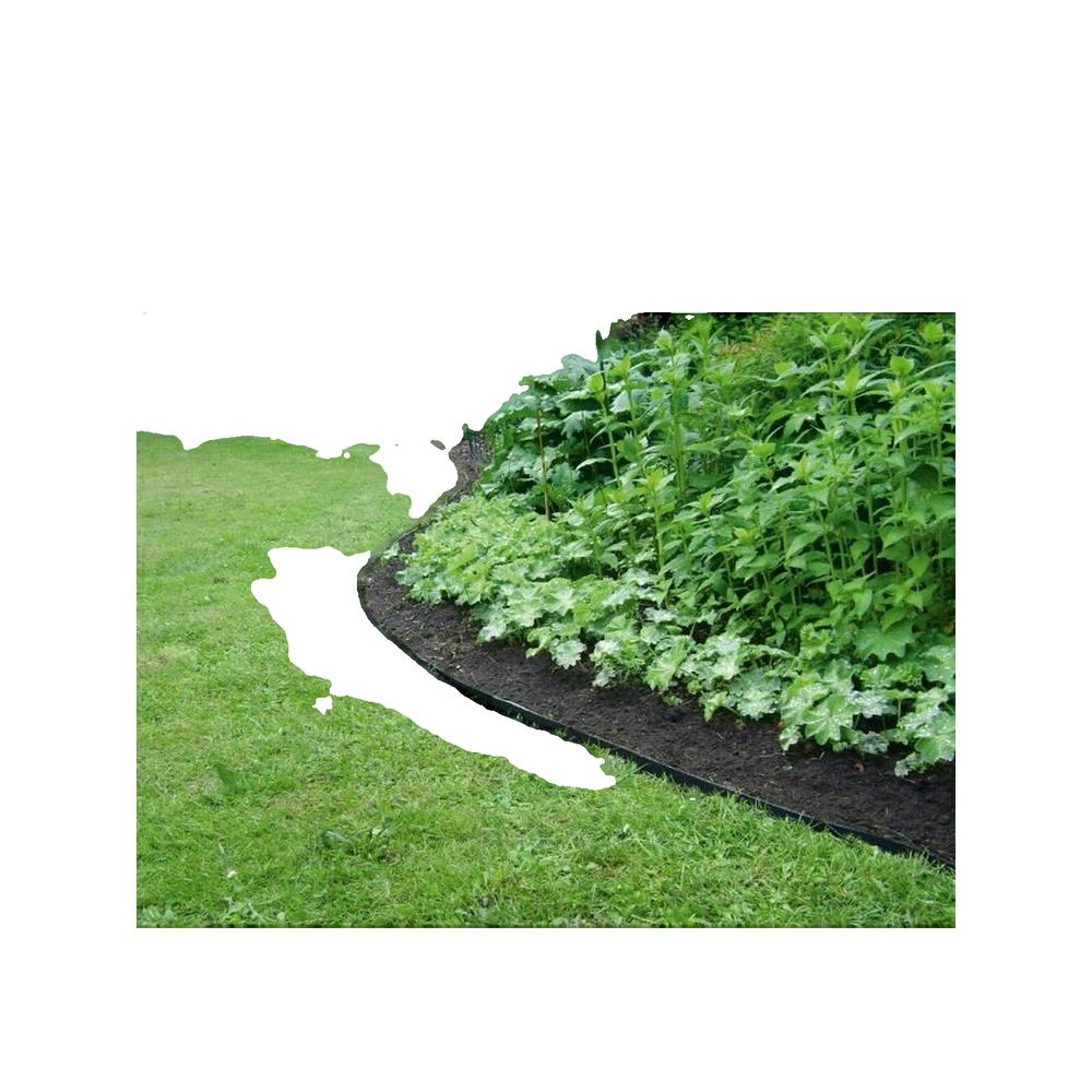 Bordure de jardin en caoutchouc recyclé - GARDEN ID Eco Border - 5 m H13 cm - Indestructible - Flexible, pose droite ou courbé - 3
