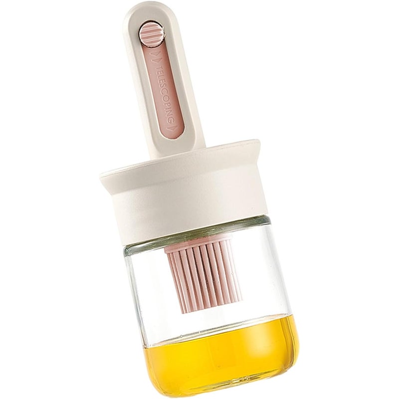 Pędzelek cukierniczy z miękkim silikonowym włosiem - Funkcjonalne akcesorium do polewania w wysokiej temperaturze - Elastyczne włosie