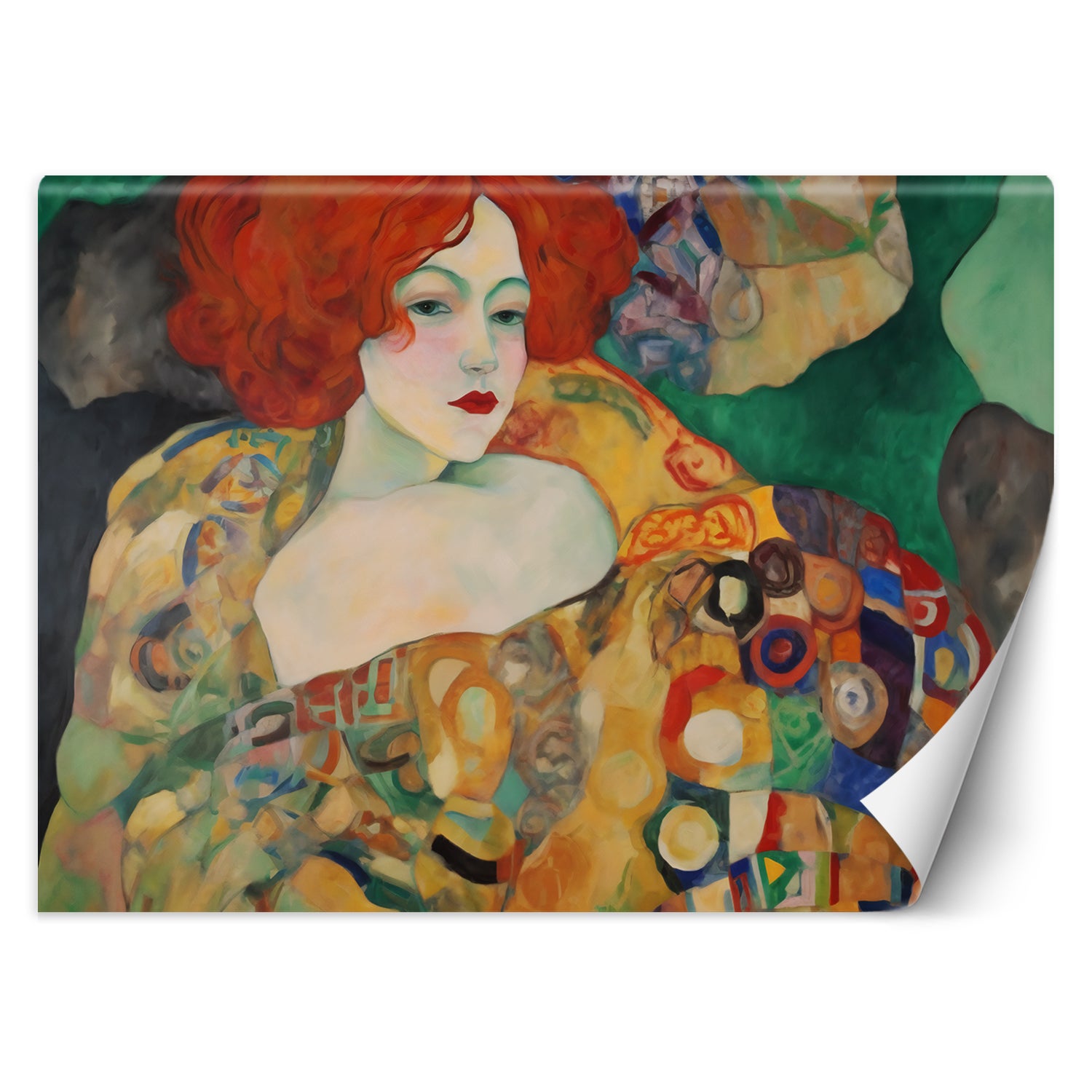 Fototapeta, Rudowłosa kobieta - G. Klimt 300x210