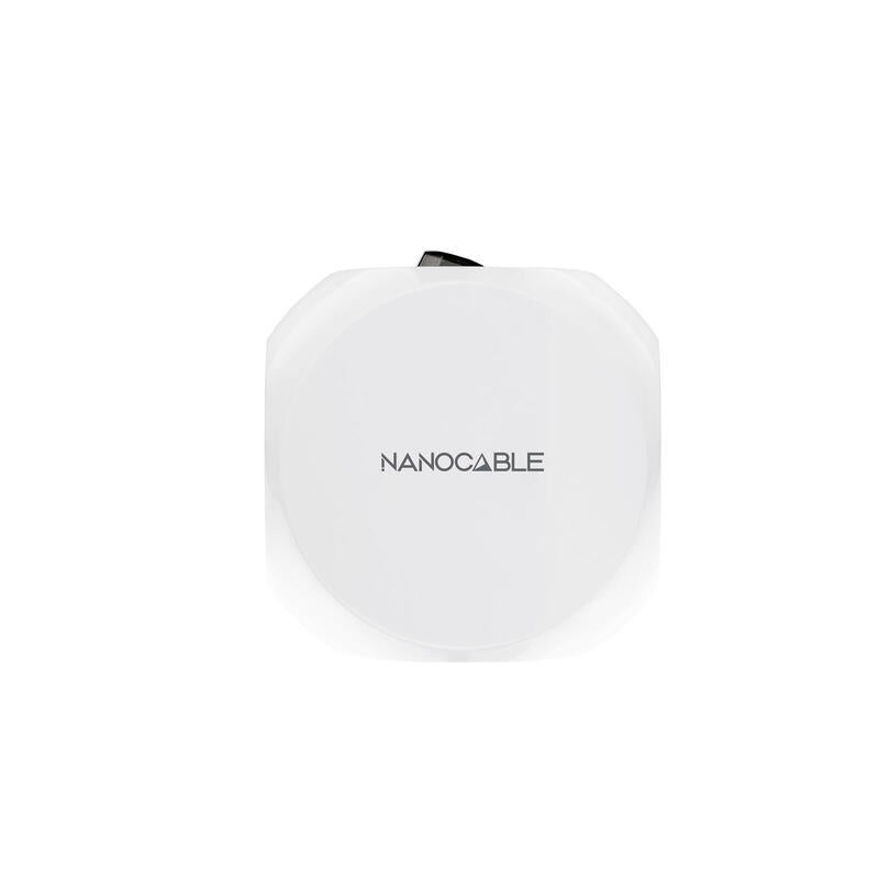 Regleta Nanocable 10.37.0001/ 3 Tomas de corriente/ 2 USB - 2 USB Tipo-C/ Blanca - 4