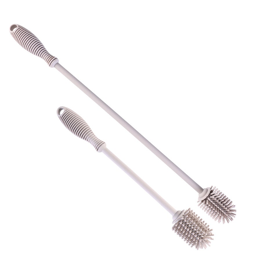 Gigantyczna silikonowa szczotka do butelek | Myjka do butelek | Szczotka do butelek z wodą | Szczotka do czyszczenia | Szczotka do mycia naczyń | Kara