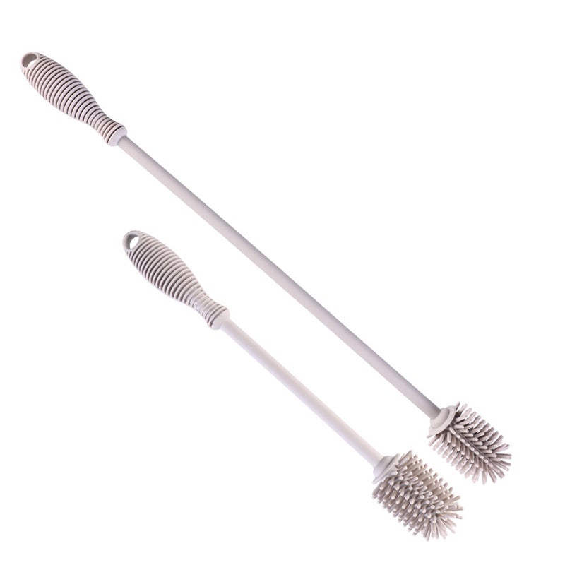 Gigantyczna silikonowa szczotka do butelek | Myjka do butelek | Szczotka do butelek z wodą | Szczotka do czyszczenia | Szczotka do mycia naczyń | Kara