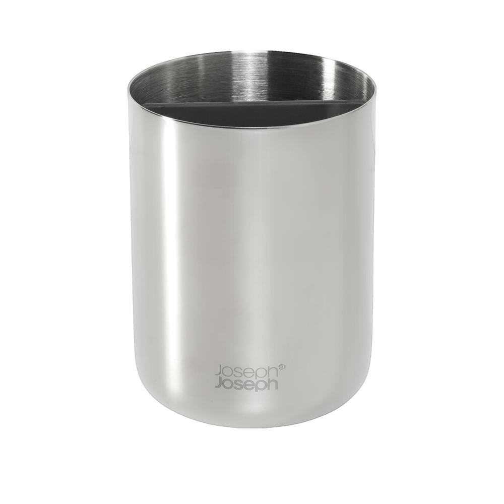 Kubek na szczoteczki Joseph Joseph EasyStore Luxe nowoczesna stal nierdzewna