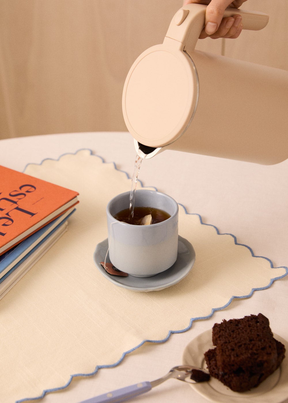 CREATE - KETTLE STUDIO PRO - Bouilloire électrique 1L avec contrôle de température - Sable - 5