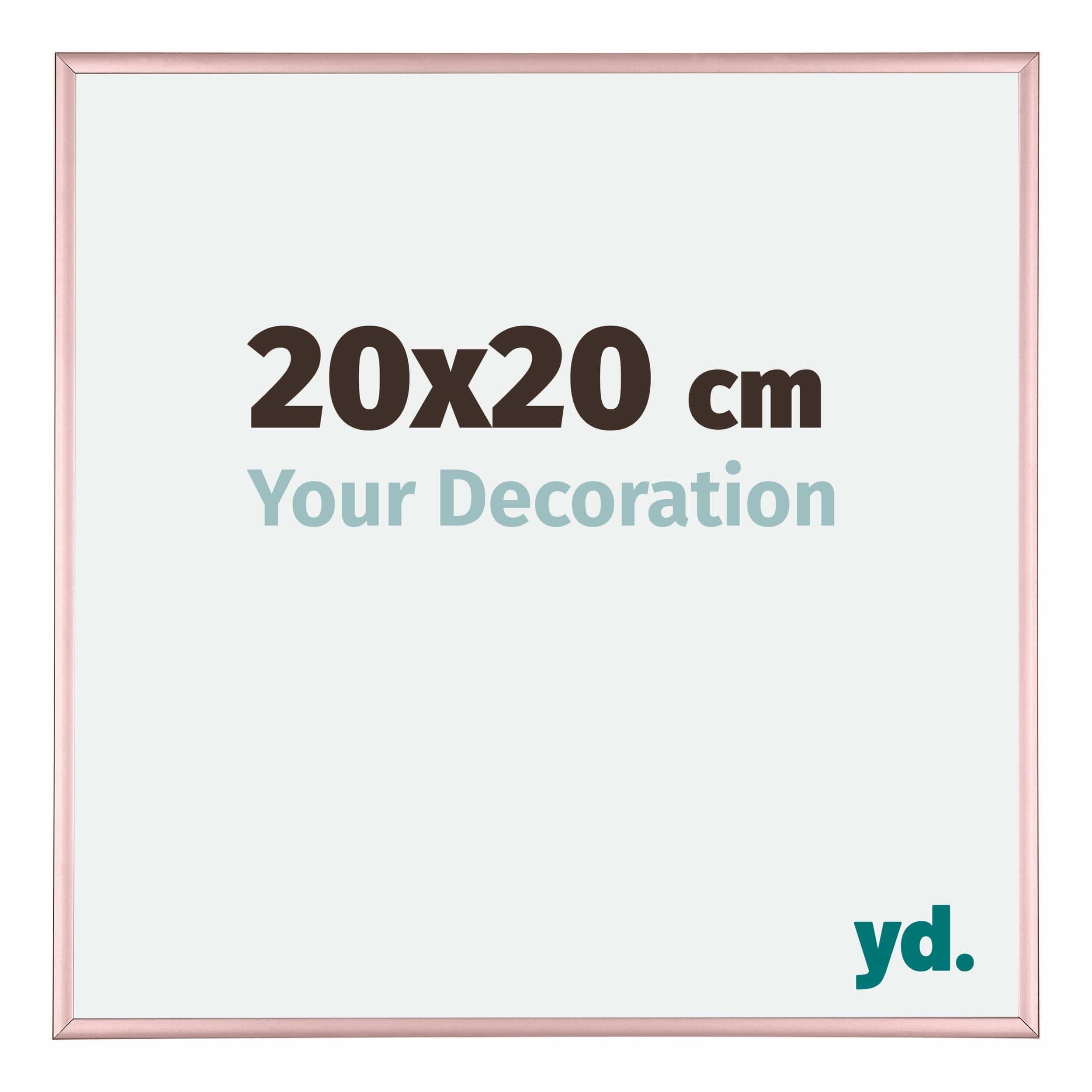 Yd. Cadre photo 20x20 cm - Cuivre - Aluminium - Kent | Leroy Merlin