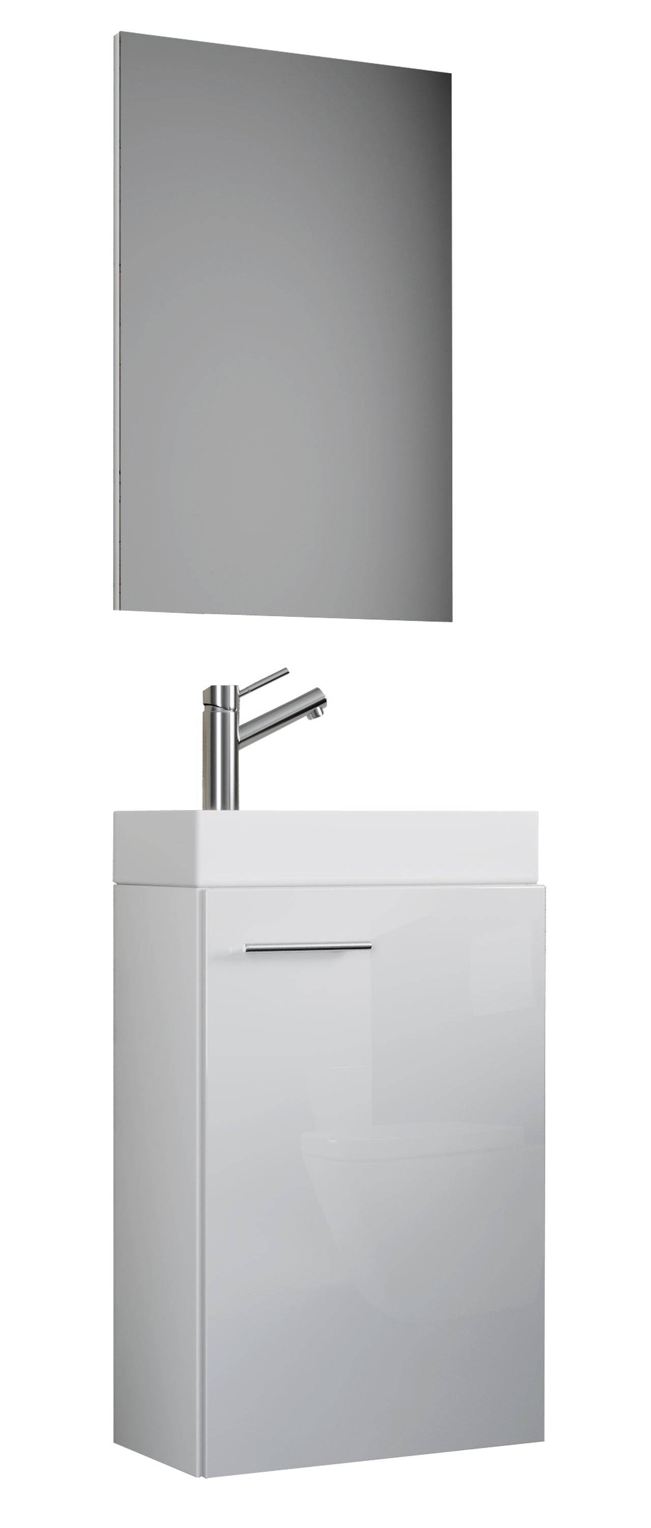 umywalka do mebli łazienkowych Slito Biały S. 41 x W. 130 x d. 22 cm