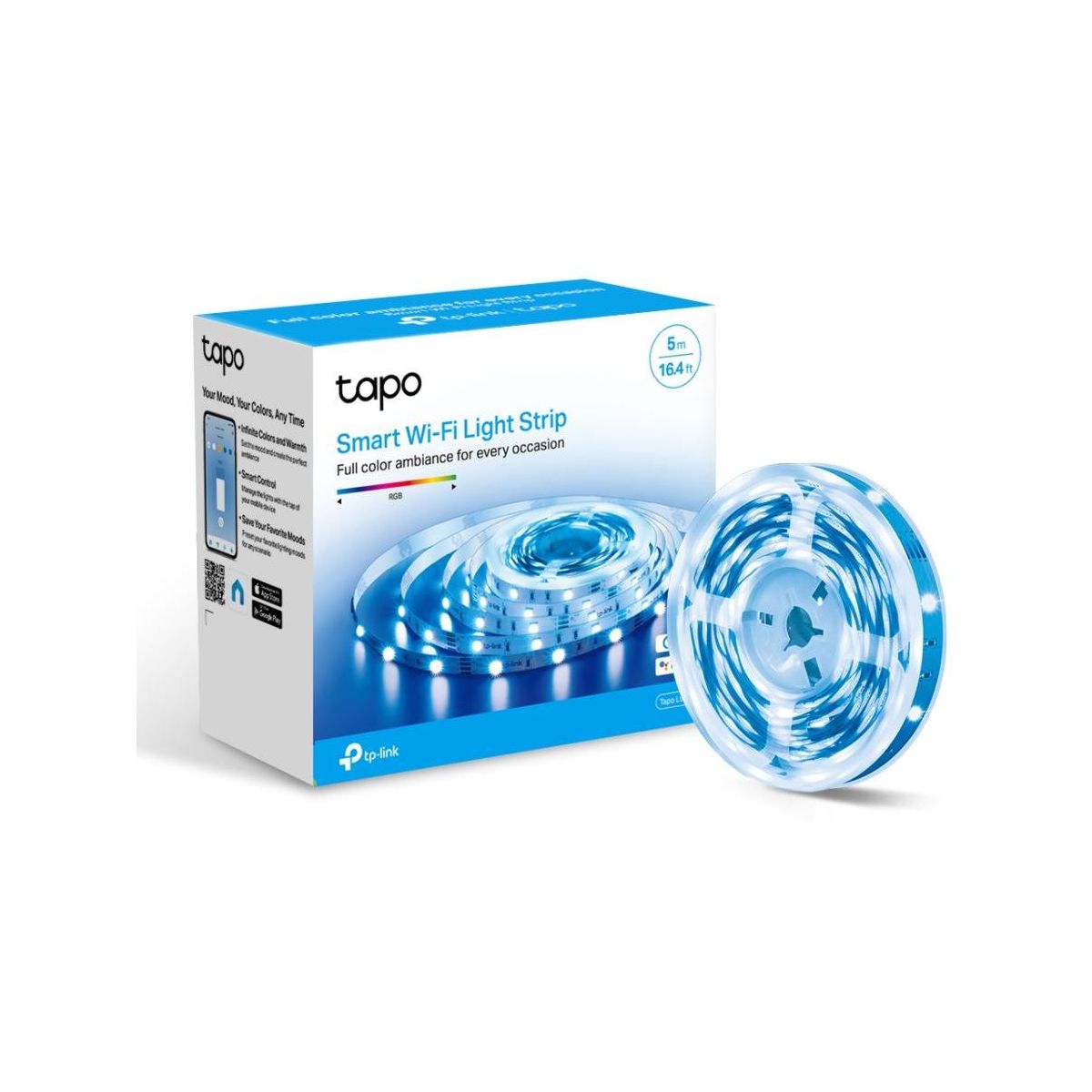 Tp Link Tapo L900-5 Striscia LED Smart Wi-Fi RGB Multicolore 5 Metri - 6