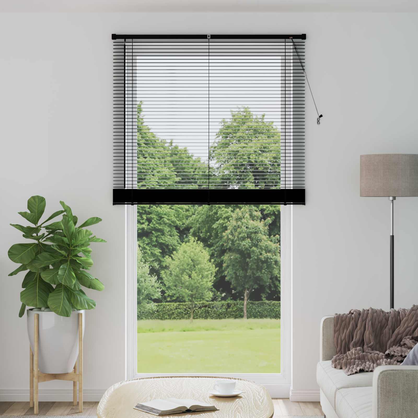 Store Vénitien Réglable Noir 150 x 120 cm PVC vidaXL | Leroy Merlin
