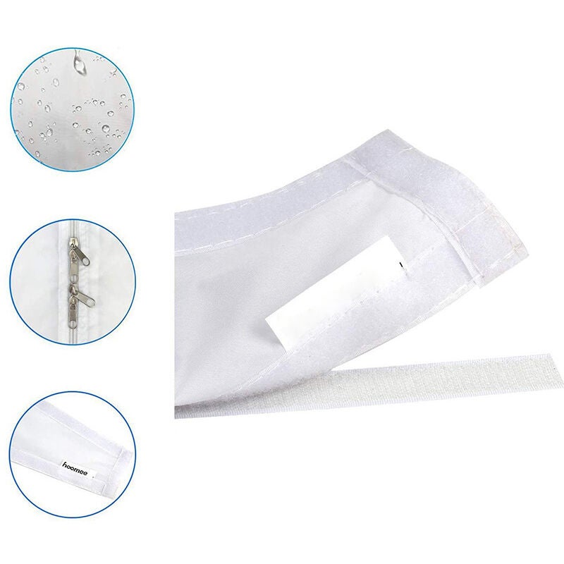 Joint d'étanchéité pour fenêtres de toit de climatiseurs mobiles. Circonférence de fenêtre&nbsp;: 470&nbsp;cm. Kit de mastic pour fenêtre&nbsp;: 2&nbsp;x&nbsp;230&nbsp;cm. - 2