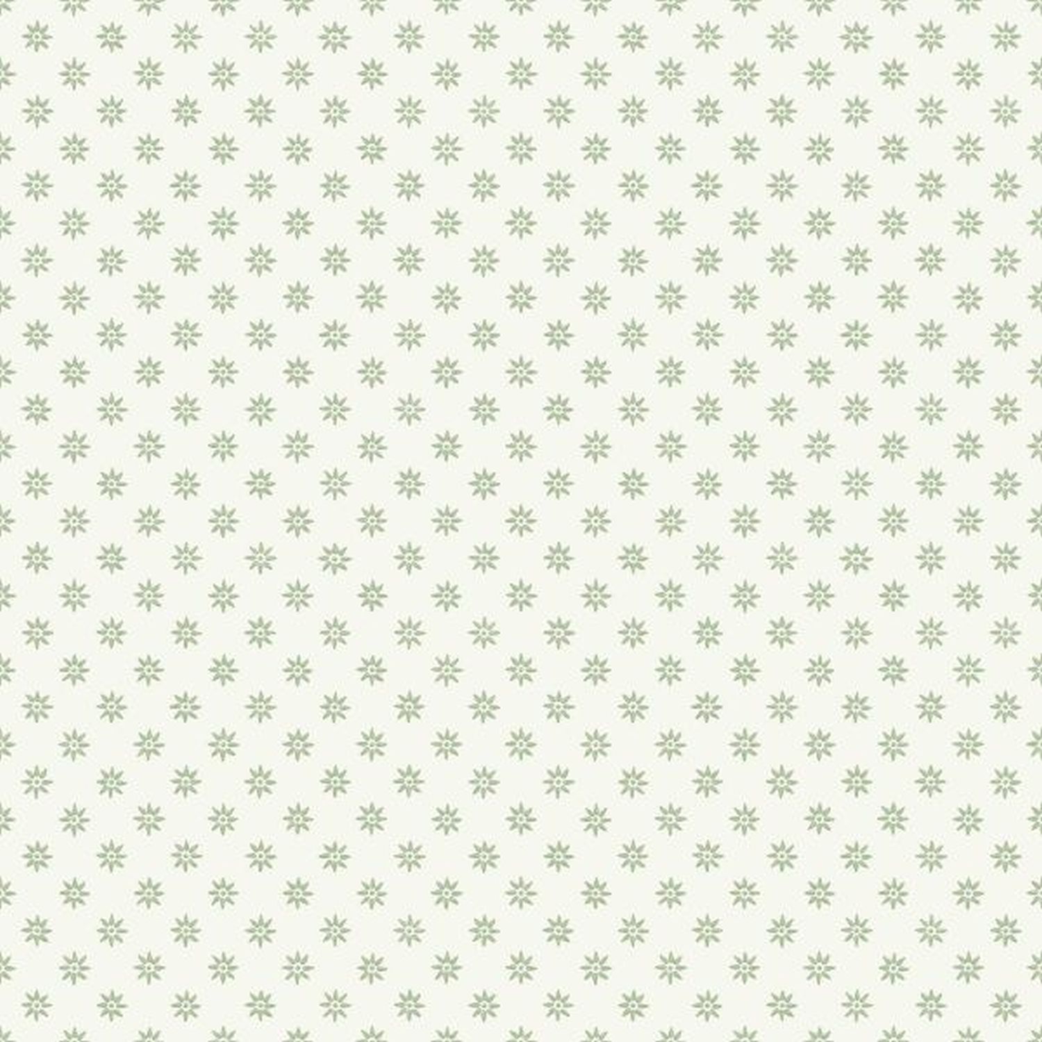 Papel pintado vintage flores verde - 53 cm x 10.05 m - borastapeter