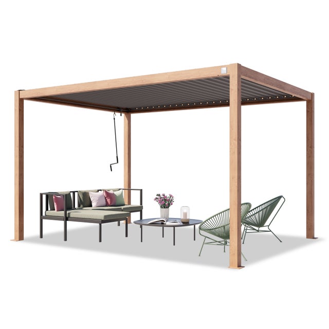 Pergola 4x5 au meilleur prix Leroy Merlin — free download