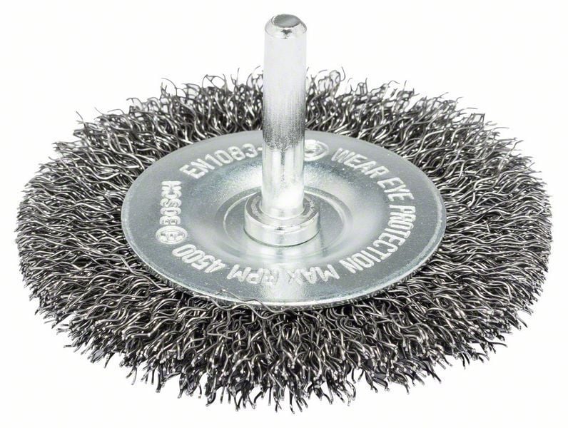 Bosch 2607017121 - Spazzola metallica a disco ondulata, 50 x 12 mm - 2