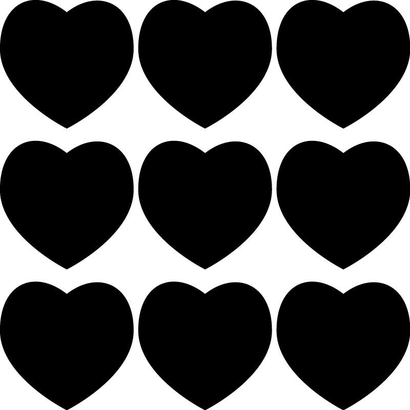 Adesivo etichette lavagna 5 - Sticker adesivo - adesivi murali - 20x20cm - 2