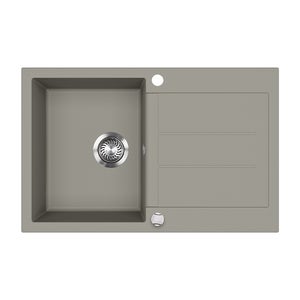 Évier Graniteck Focus FILO 116C Ciment - High Tech Provider
