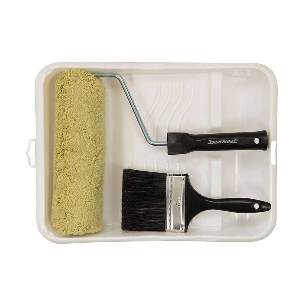 Kit De 6 Têtes De Polissage Silverline - Crochet Et Boucle - Neuf