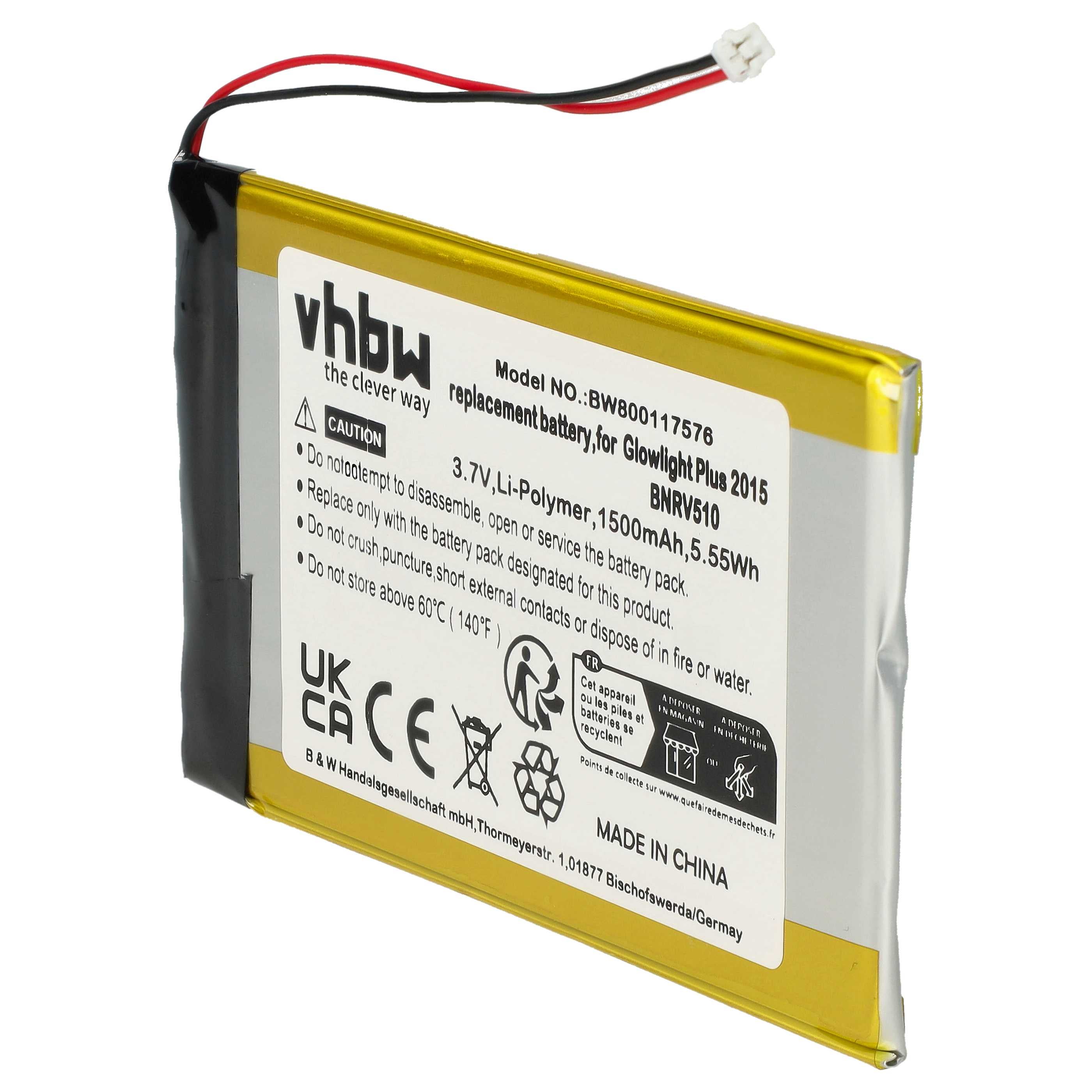 Batterie Remplacement Pour Liseuse Tolino Vision 4HD/2 | 1500mAh, 3,7V, Li-polymère - 3