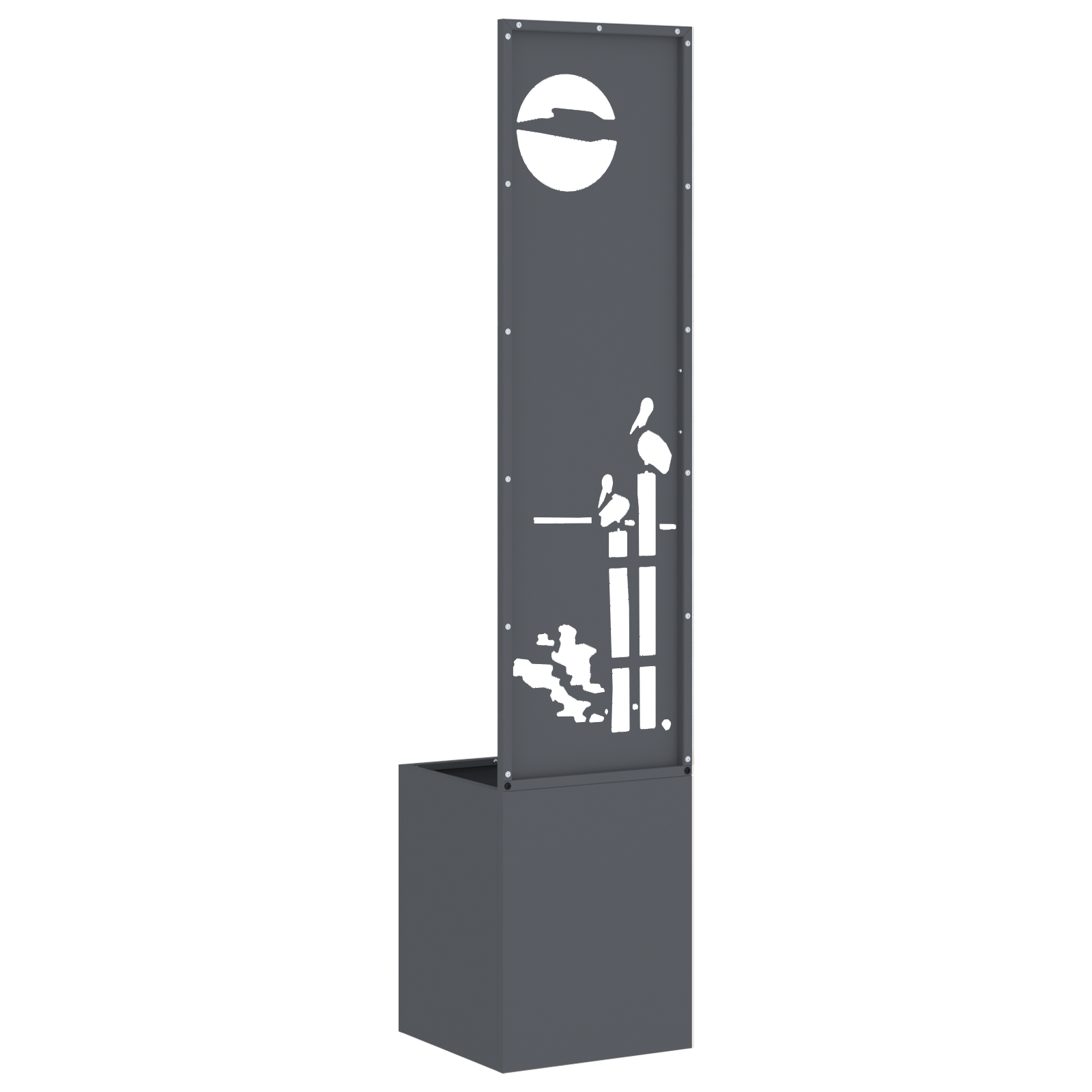 Écran de confidentialité de jardin Anthracite 32 x 150 cm vidaXL - 7
