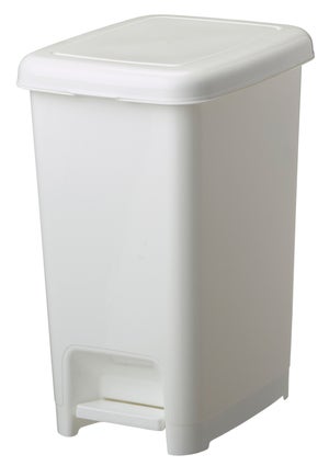 Poubelle Fine Rectangulaire Alipis - 28x27x12,5 Cm, Pour Espaces étroits, Salle De Bain, Chambre, Cuisine
