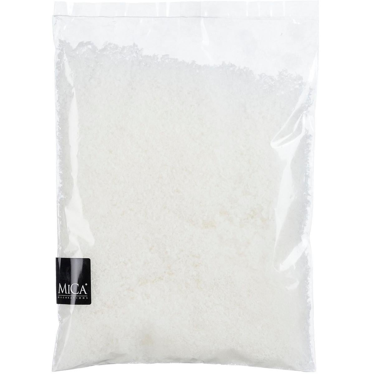 Sztuczny śnieg do dekoracji sypki Bio 2000 ml Mica