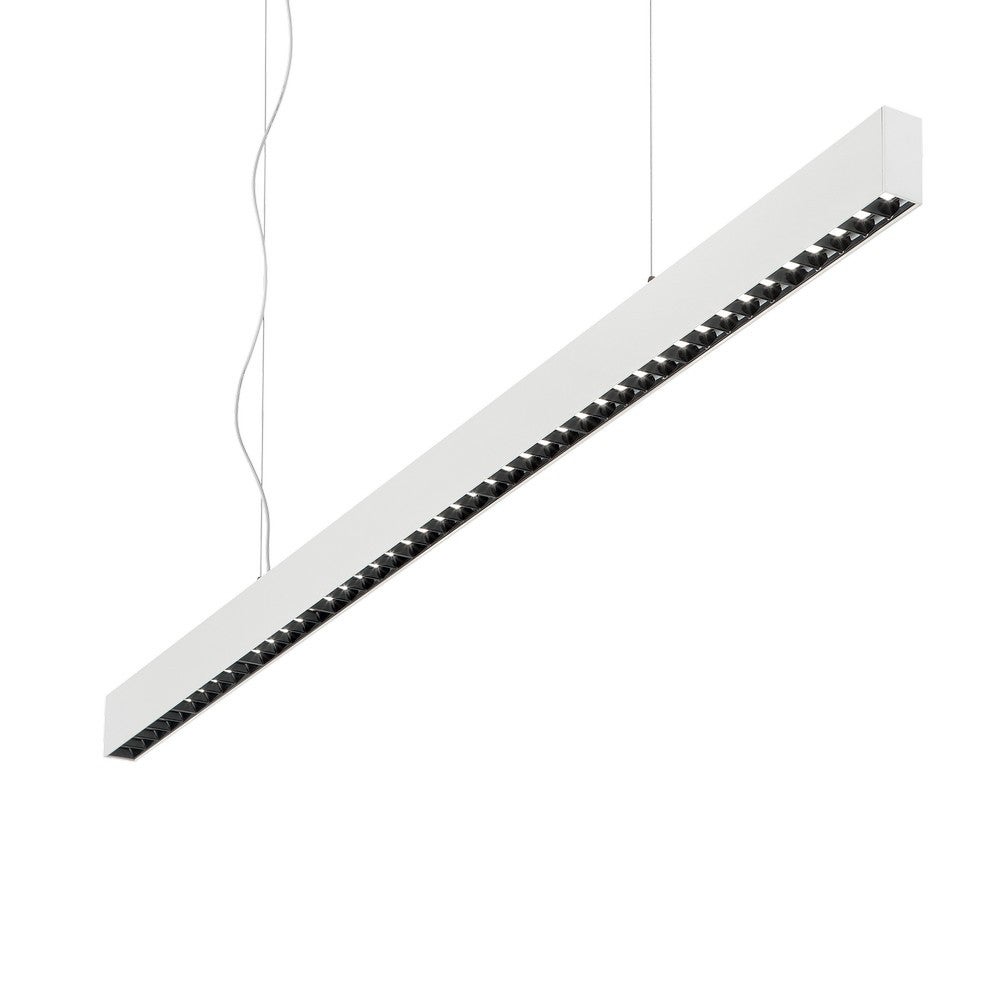 Ideal Lux  Suspension Office 1 Ampoule Métal,Aluminium Blanc , Leroy Merlin