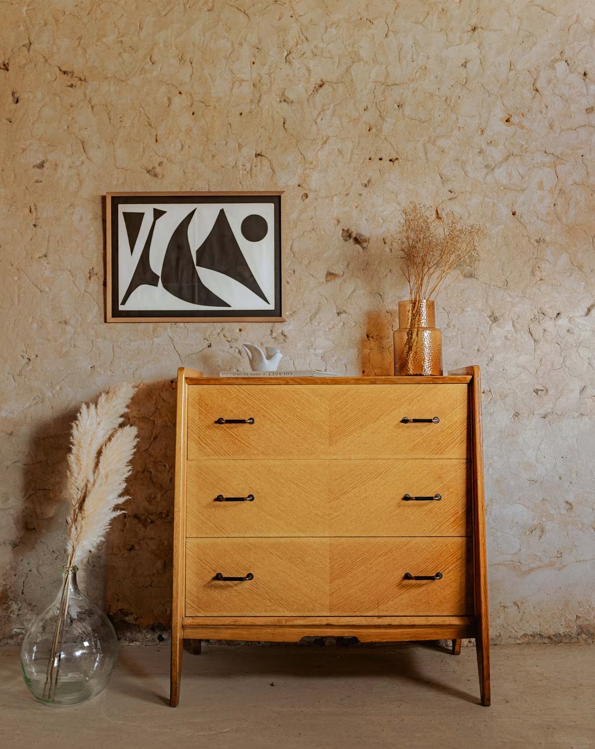 Commode scandinave en bois Olga N°433 - Bon état | Leroy Merlin