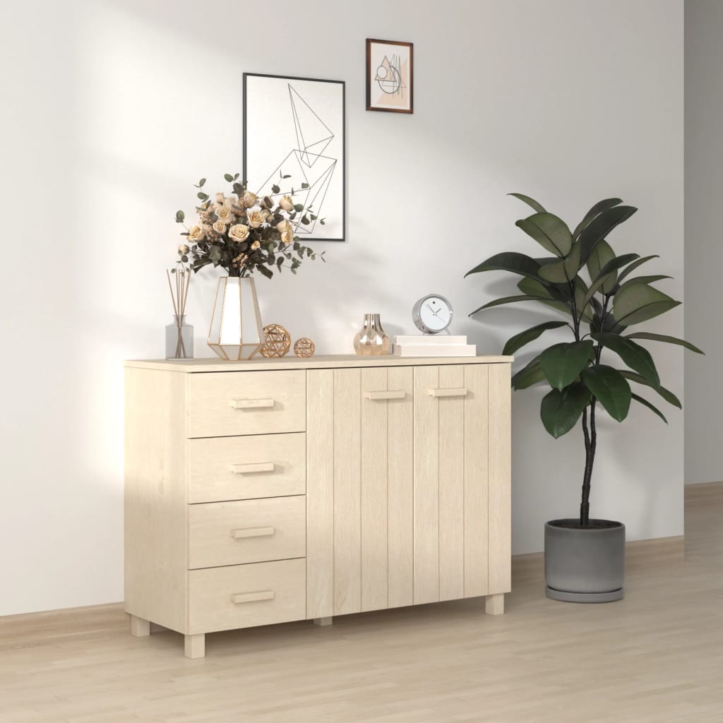 Maison Exclusive - Buffet haut Marron miel 34x40x108,5 cm Bois massif de pin | Leroy Merlin