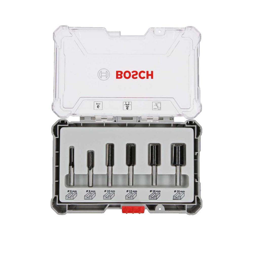 Jeu de fraises à rainurer Bosch, 6 pces, tige 6mm Bosch Professional NEW-22331 - 3