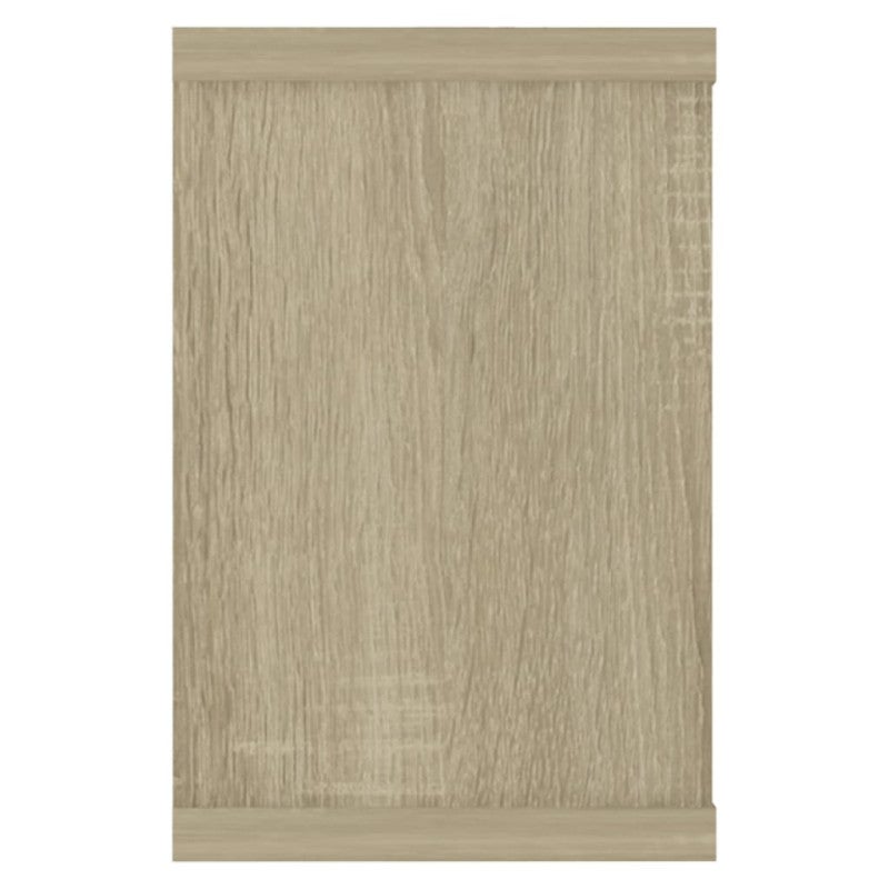 vidaXL Mensole Parete a Cubo 2pz Rovere Sonoma 60x15x23 cm Multistrato - 6