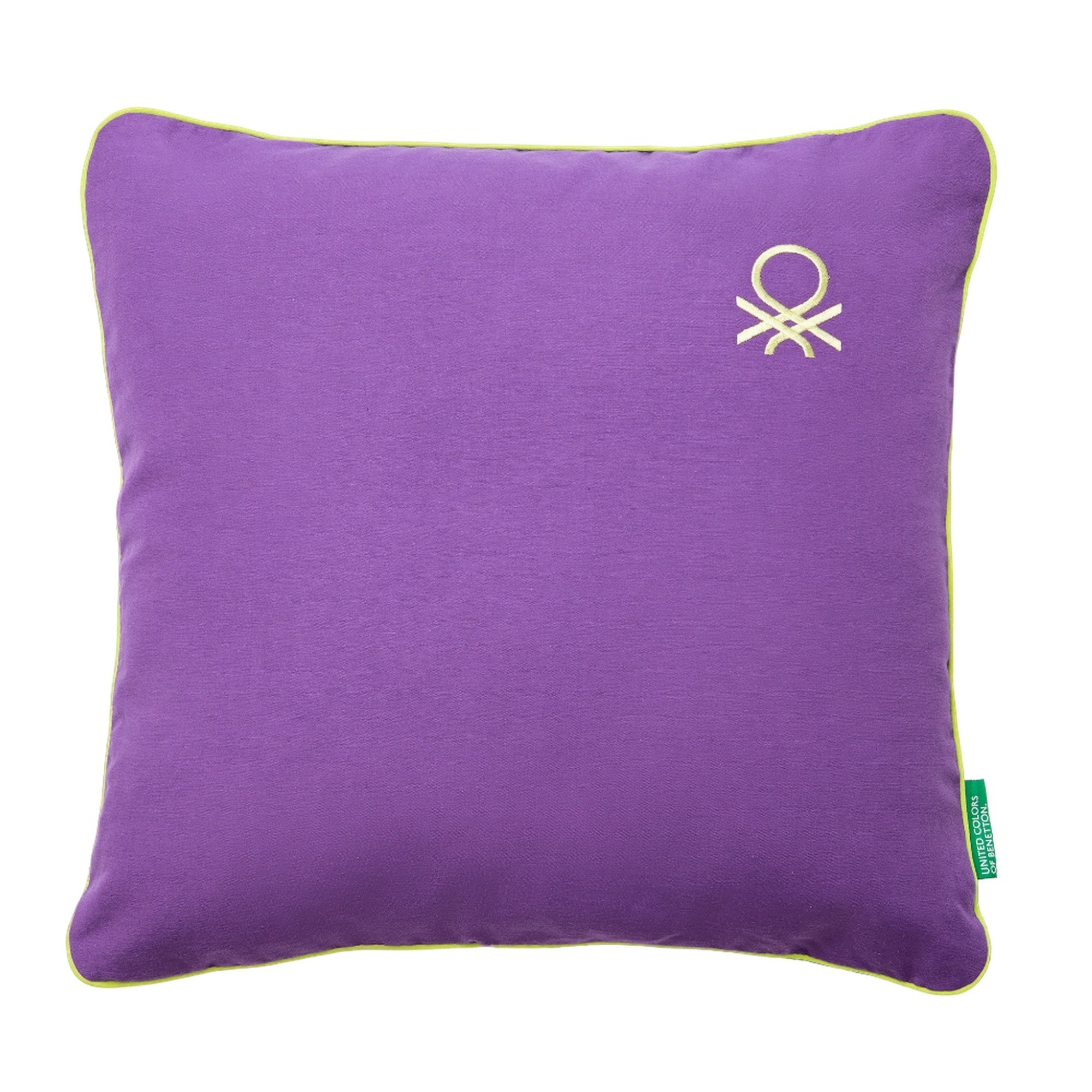 Coussin décoratif COTON violet 45x45 cm | Leroy Merlin