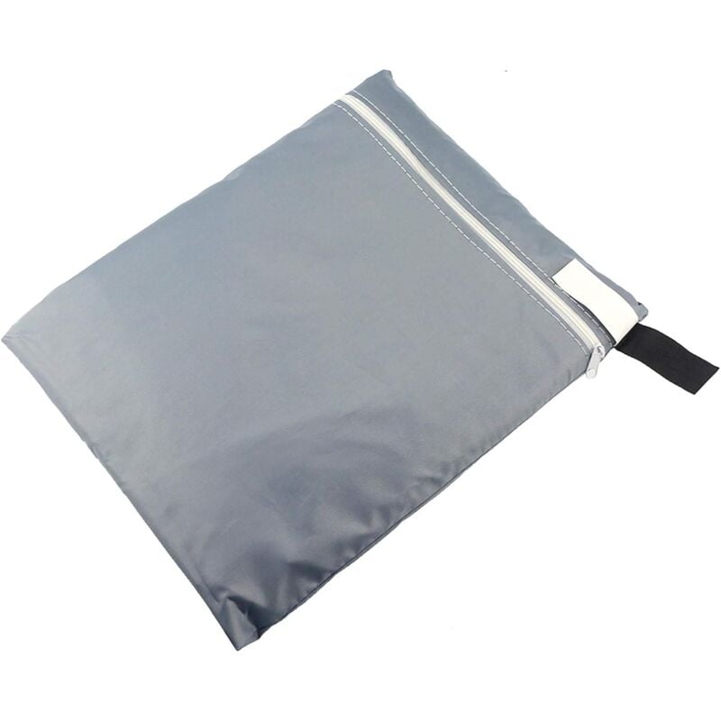 Sac de Rangement Coussin - Durable 210D Sac de Rangement pour Coussin de Jardin, 81cmx81cmx61cm Fermeture éclair Housse Rangement Coussin Exterieur - 3