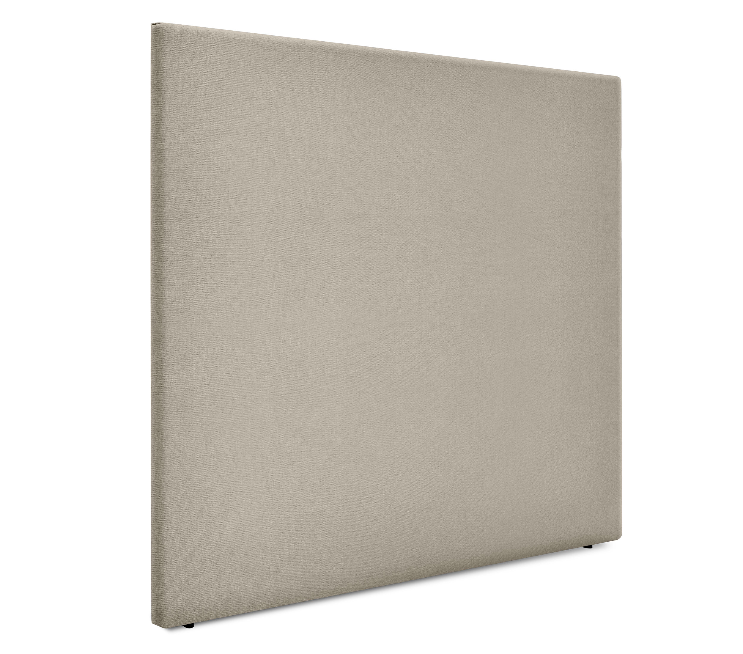 Dhome cabecero de tela aqualine liso hasta el suelo 160x120cm camas 150/160 - beige