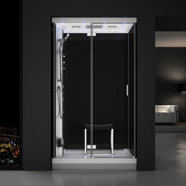 Cabine hammam 120 x 90 URBAN GAUCHE N3