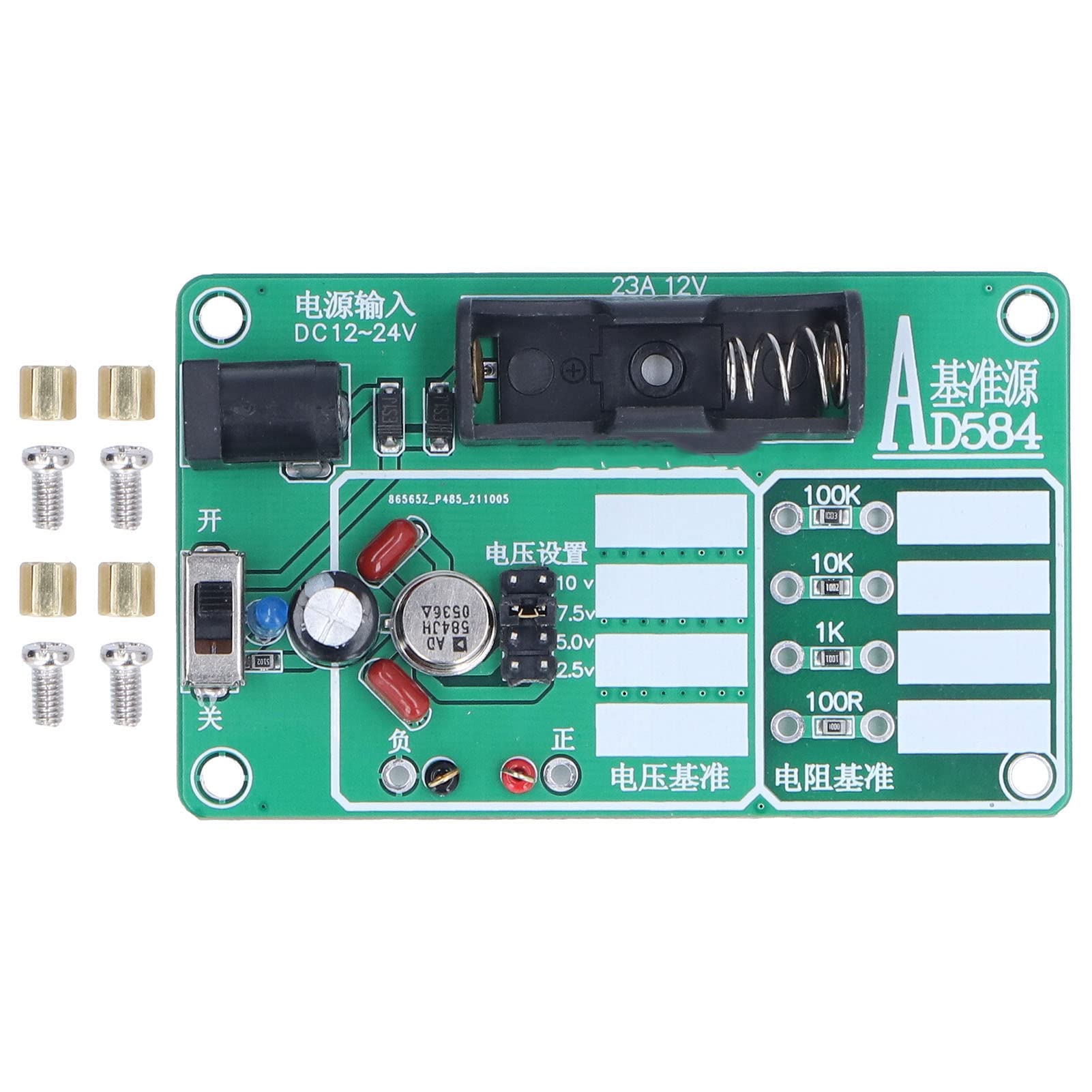 Modulo di Riferimento di Tensione AD584, Modulo di Calibrazione della Tensione Luminosa a 42,5 V 5 V 7,5 V 10 V Interfaccia Micro USB