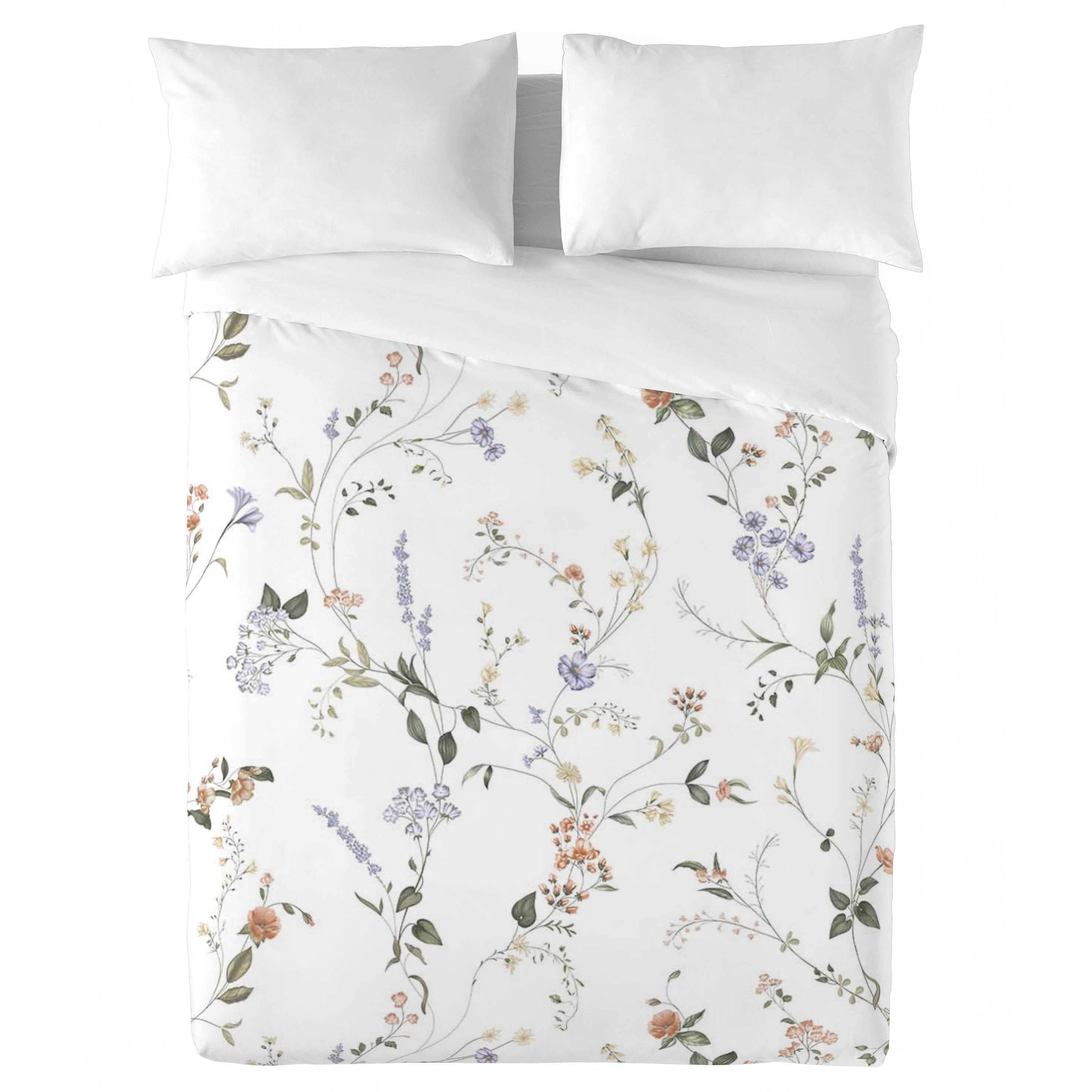 NATURALS - Capa de edredão estampada Cama 90 - Algodão extra macio - Inclui 1 ou 2 fronhas - Fabricado em Espanha - BELTANE - 4