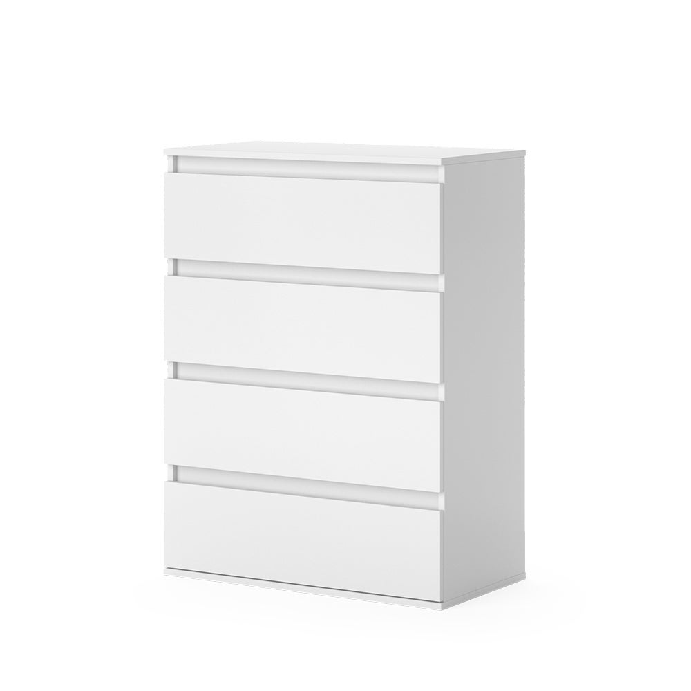 Vicco Commode Claus, Blanc, 74x99.6cm avec 4 tiroirs | Leroy Merlin