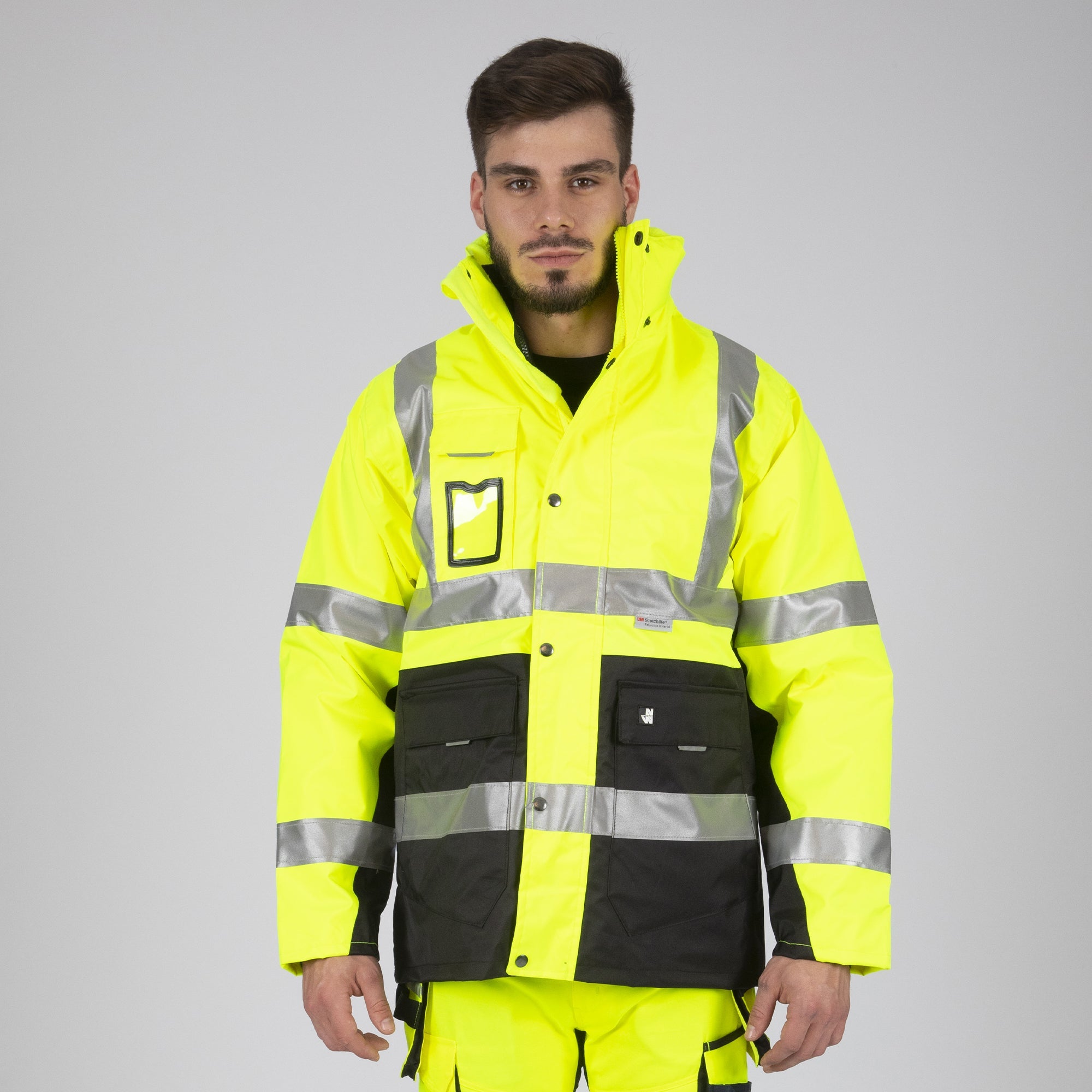 WELLINGTON - PARKA DE TRAVAIL HAUTE VISIBILITÉ - 2277 Jaune fluo XL - 2