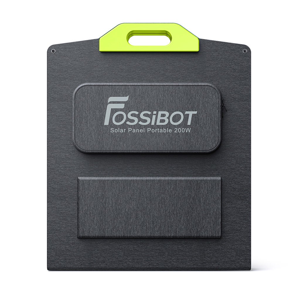Panneau Solaire Pliable FOSSiBOT SP200 200W, Efficacité 23.4%, Revêtement ETFE, Pieds Réglables - Vert - 8